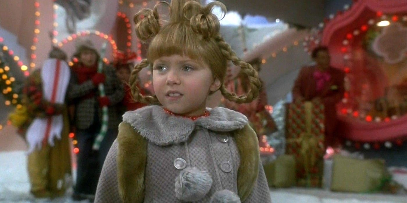 Cindy Lou in Whoville in The Grinch