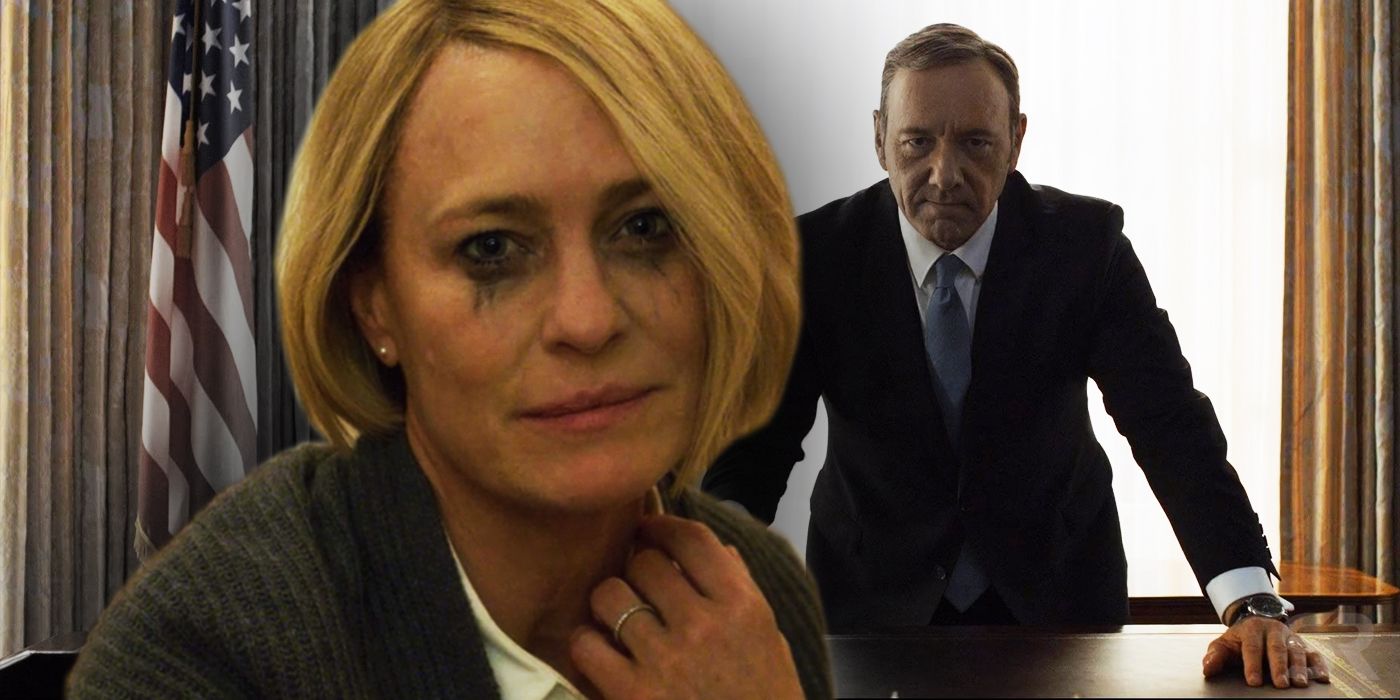 Claire and Frank Underwood in House of Cards