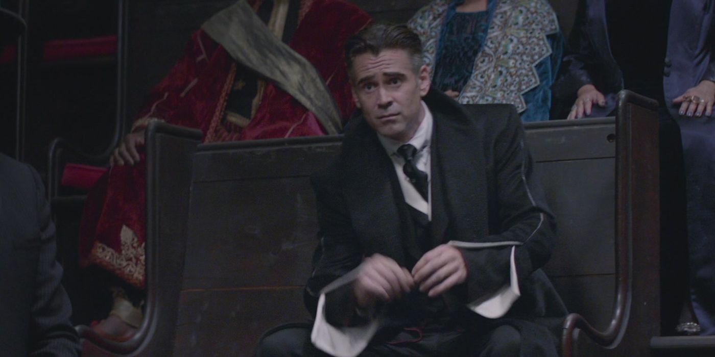 Colin Farrell as Graves Uses Magic Without A Wand in Fantastic Beasts