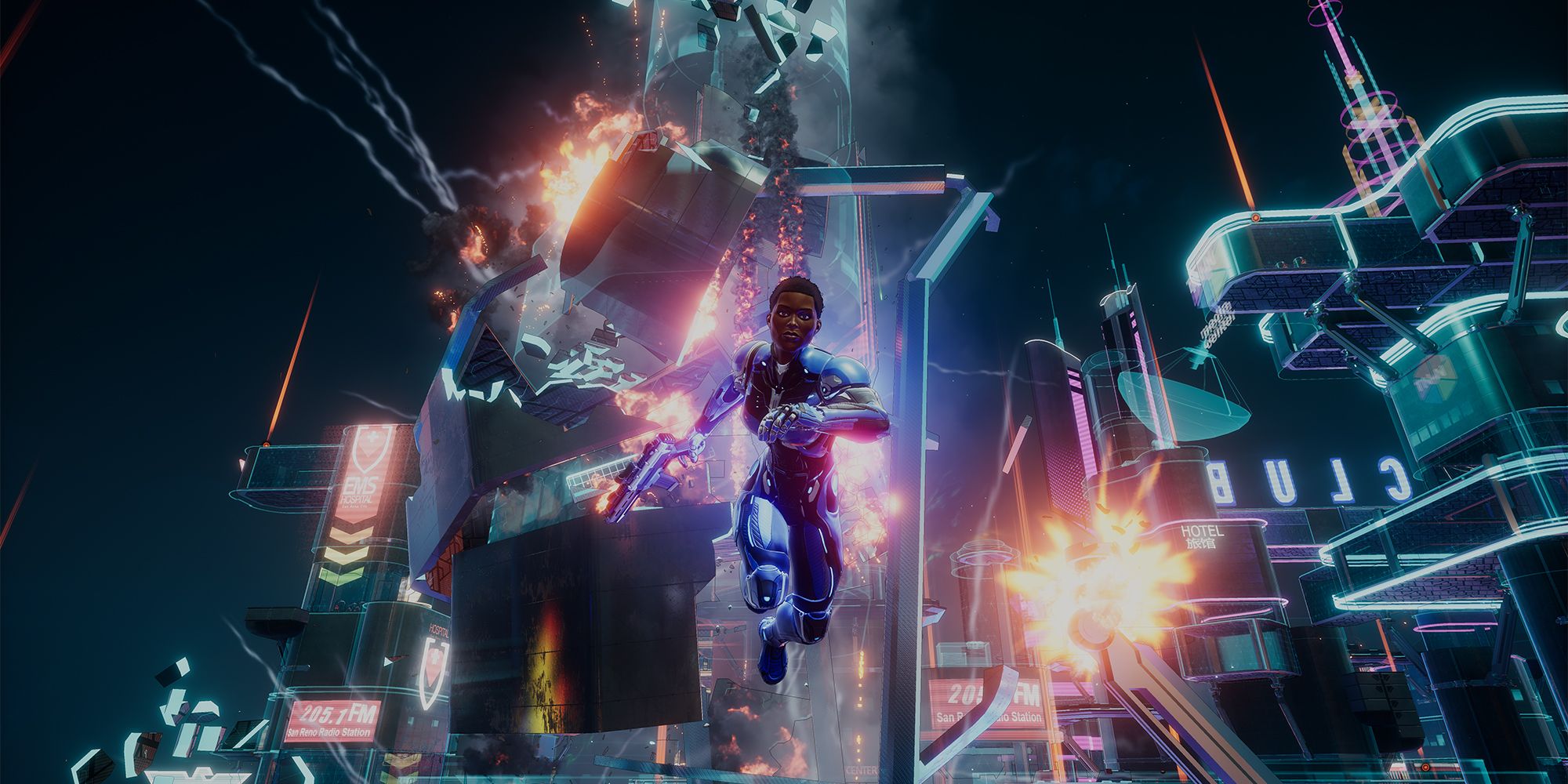 Crackdown 3 Wrecking Zone Explosion