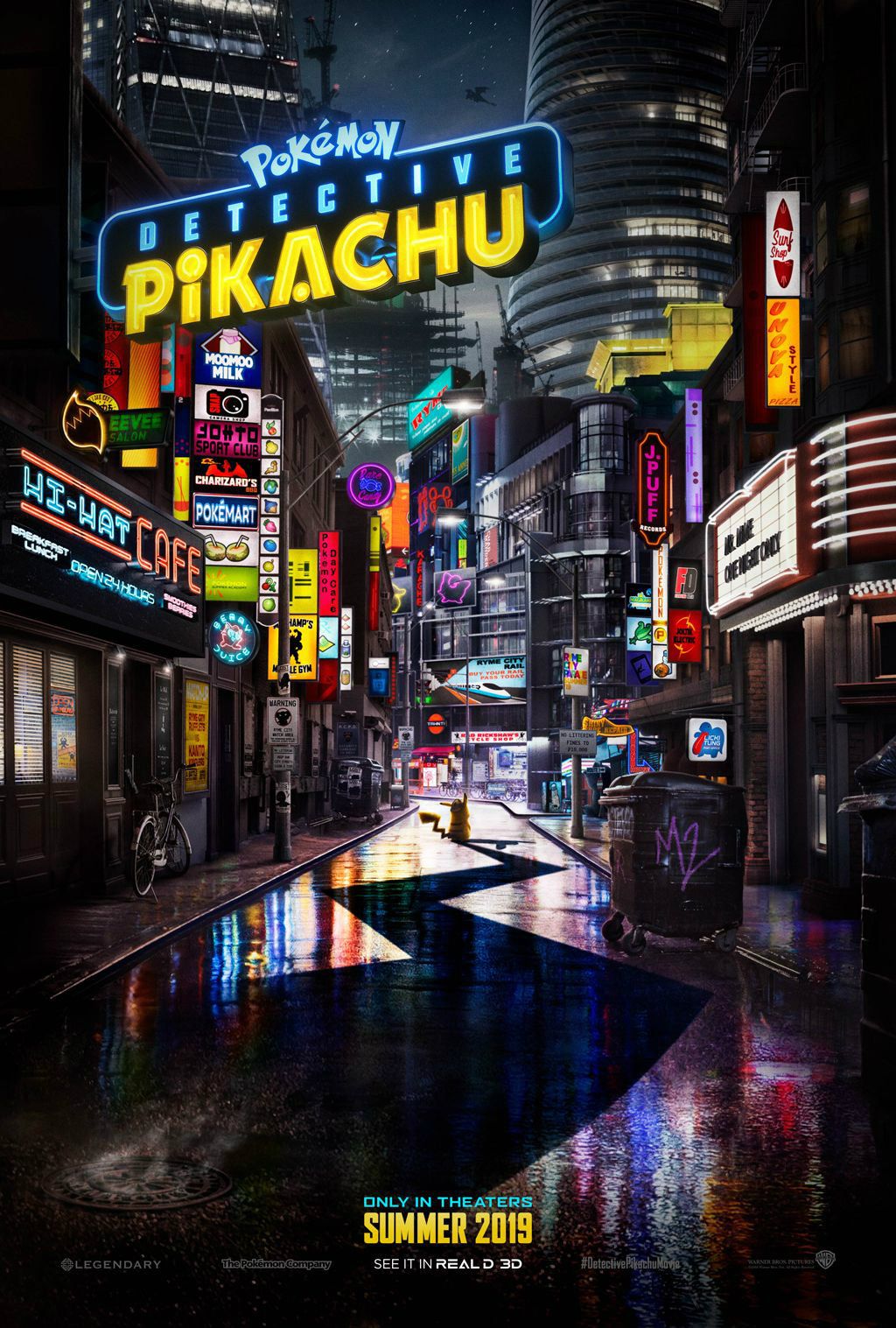 Cartel de la película Detective Pikachu