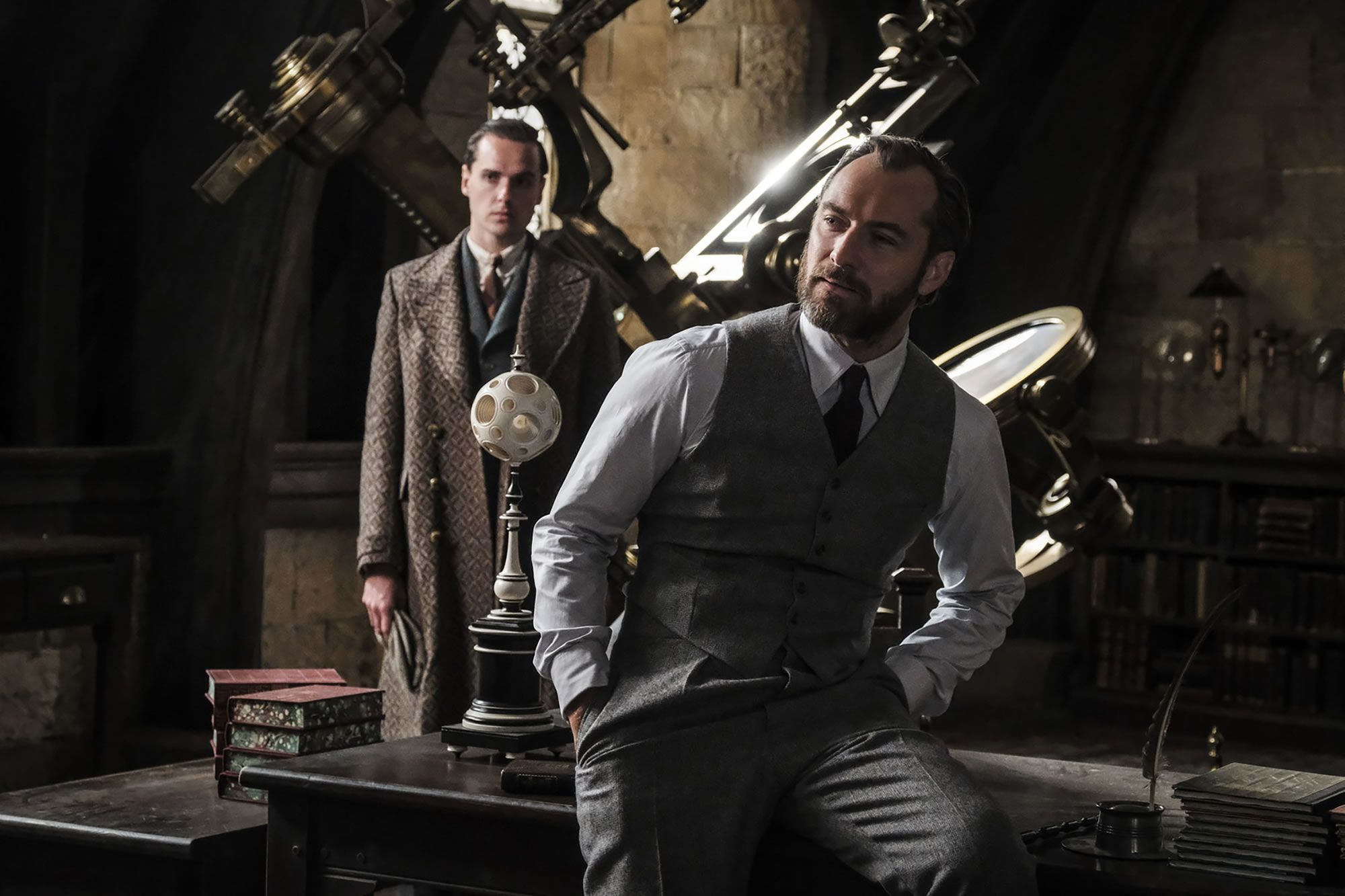 Dumbledore refuses to fight Grindelwald