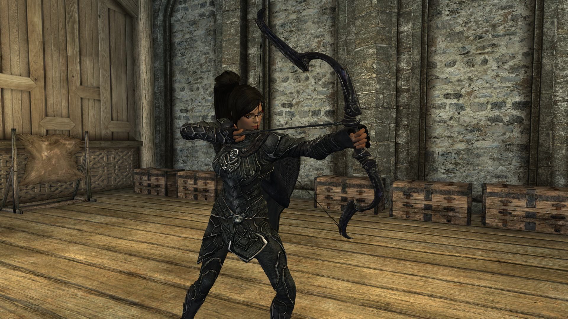 Dwarven Black Bow of Fate Skyrim