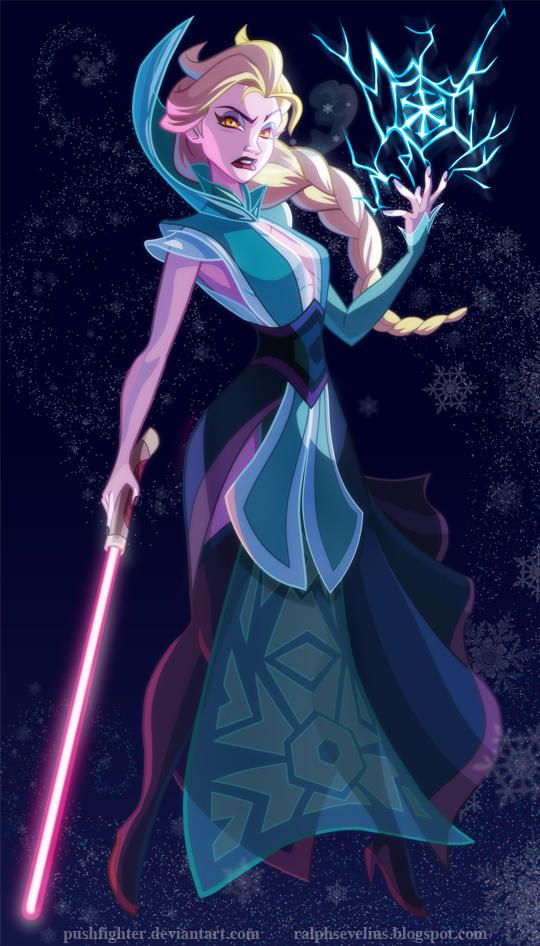 Elsa As A Sith Lord