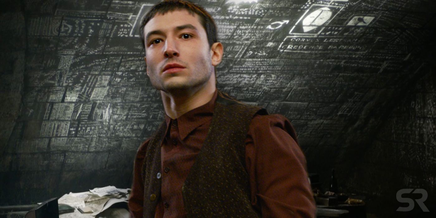 Ezra Miller as Credence in Fantastic Beasts 2 and Lestrange Theory