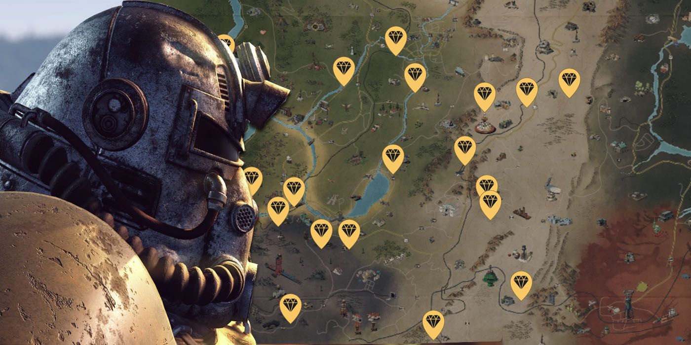 Fallout 76 map pasted on to the exact location in West Virginia. I