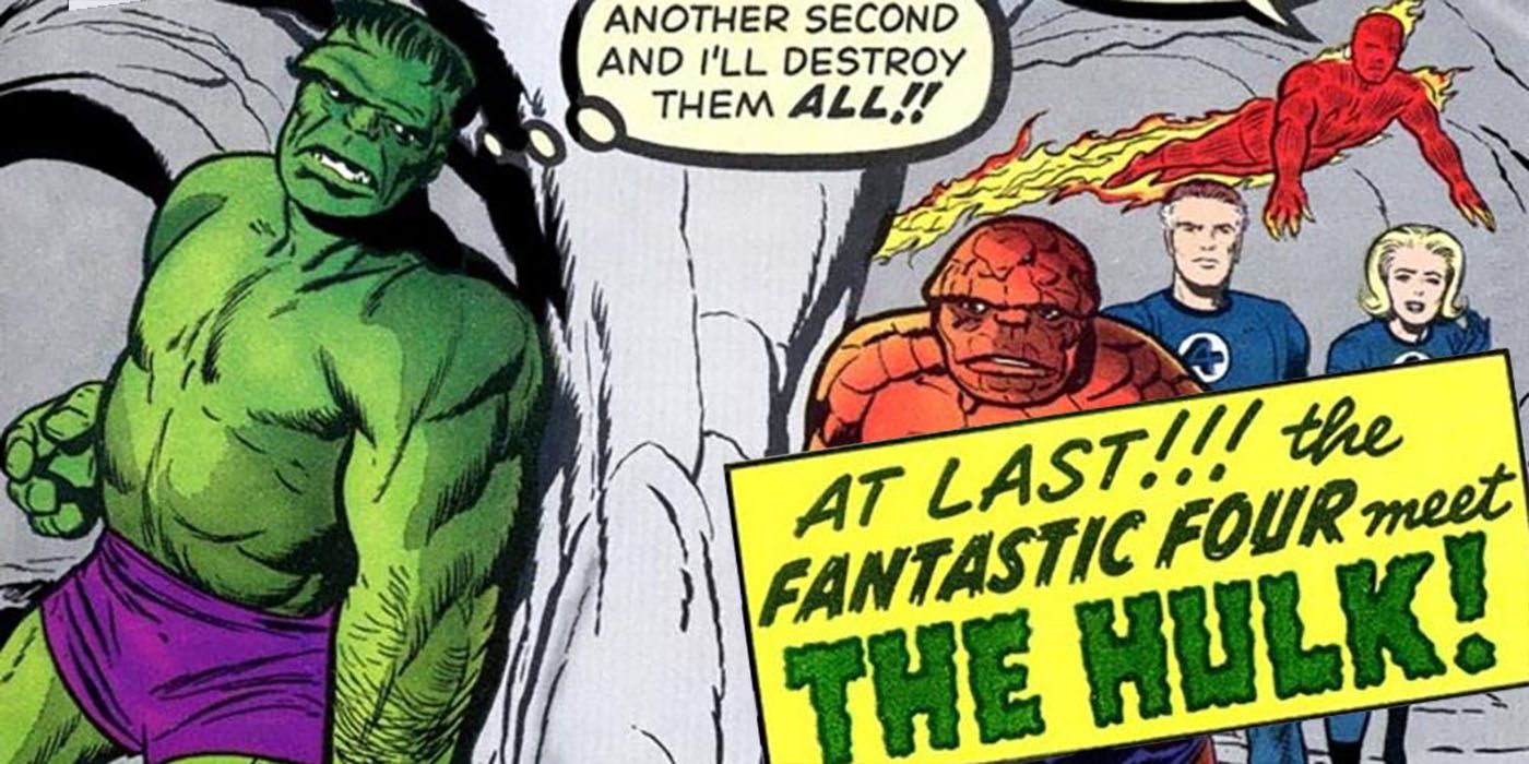 Fantastic Four Meet the Hulk
