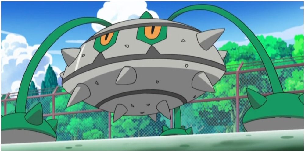 Ferrothorn in the Pokémon anime.
