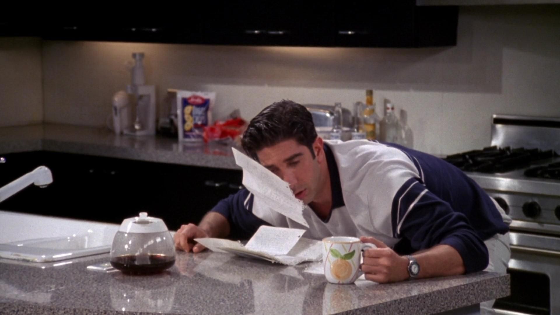 Friends Season 4 Episode 1 Ross Letter Sleeping