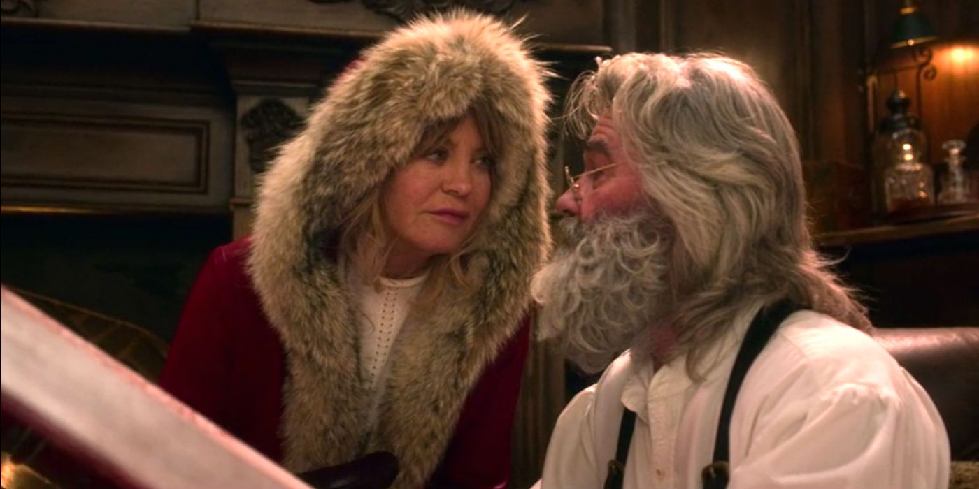 Goldie Hawn and Kurt Russell in The Christmas Chronicles