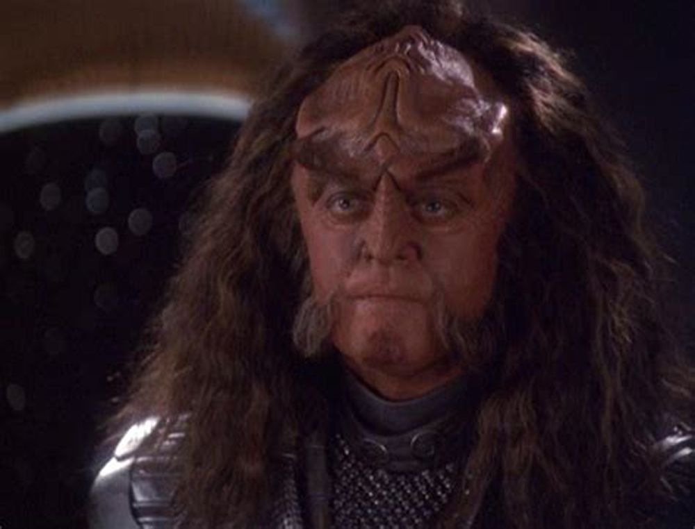 Gowron from Deep Space Nine