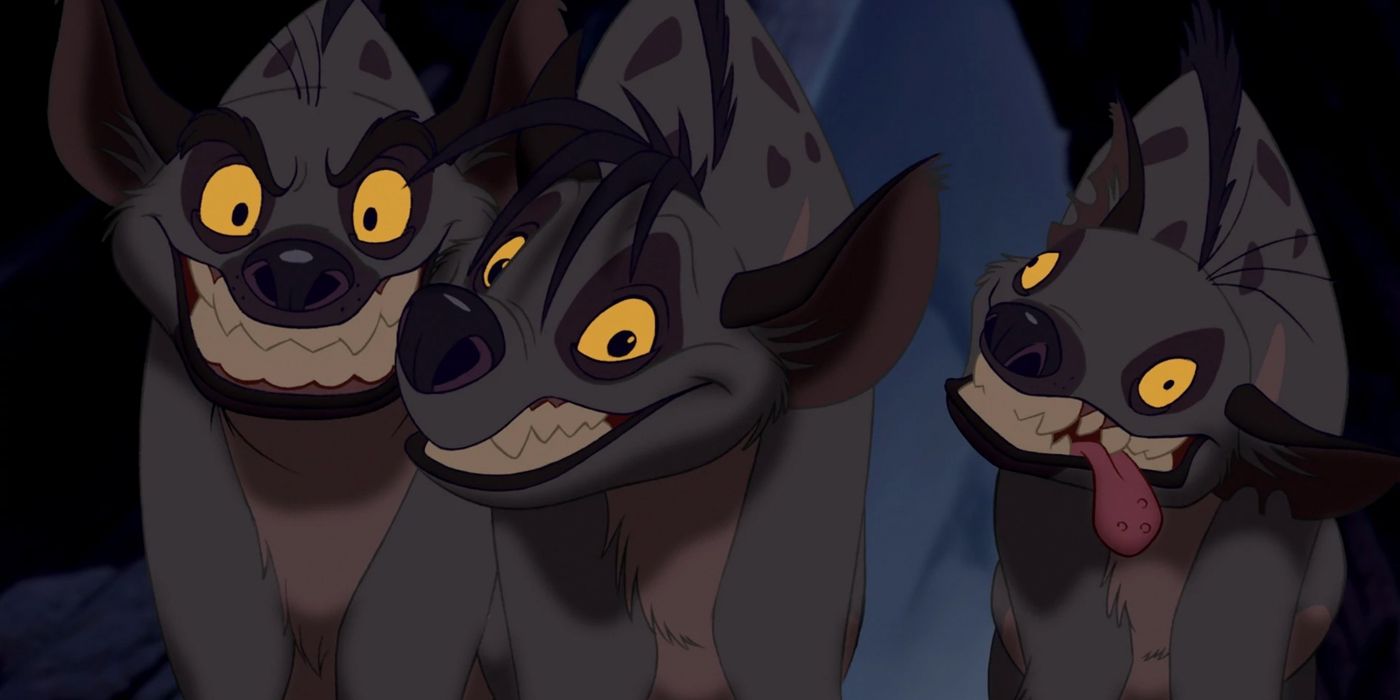 Hyenas in The Lion King