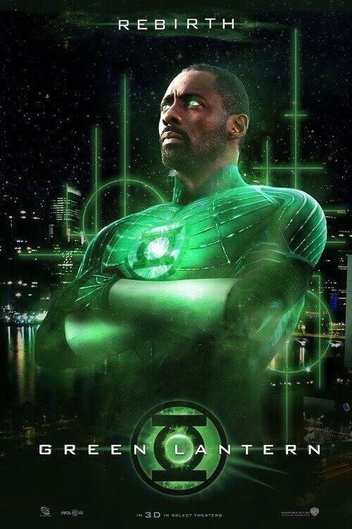 Idris Elba As Green Lantern