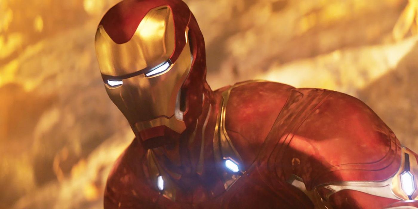 Iron Man in Avengers Infinity War fight