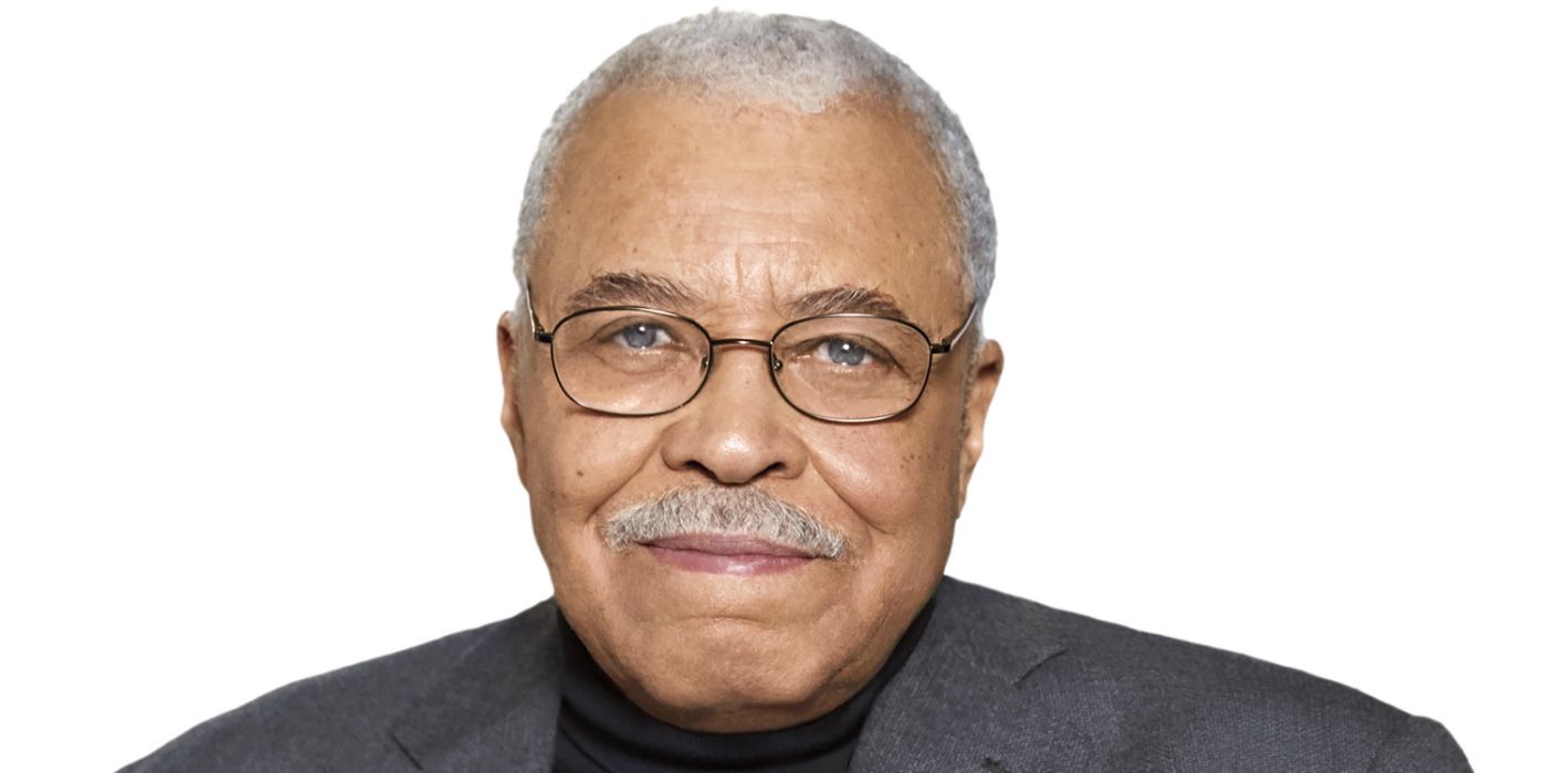 James Earl Jones as seen in Black Theatre: The Making Of A Movement against a white background.