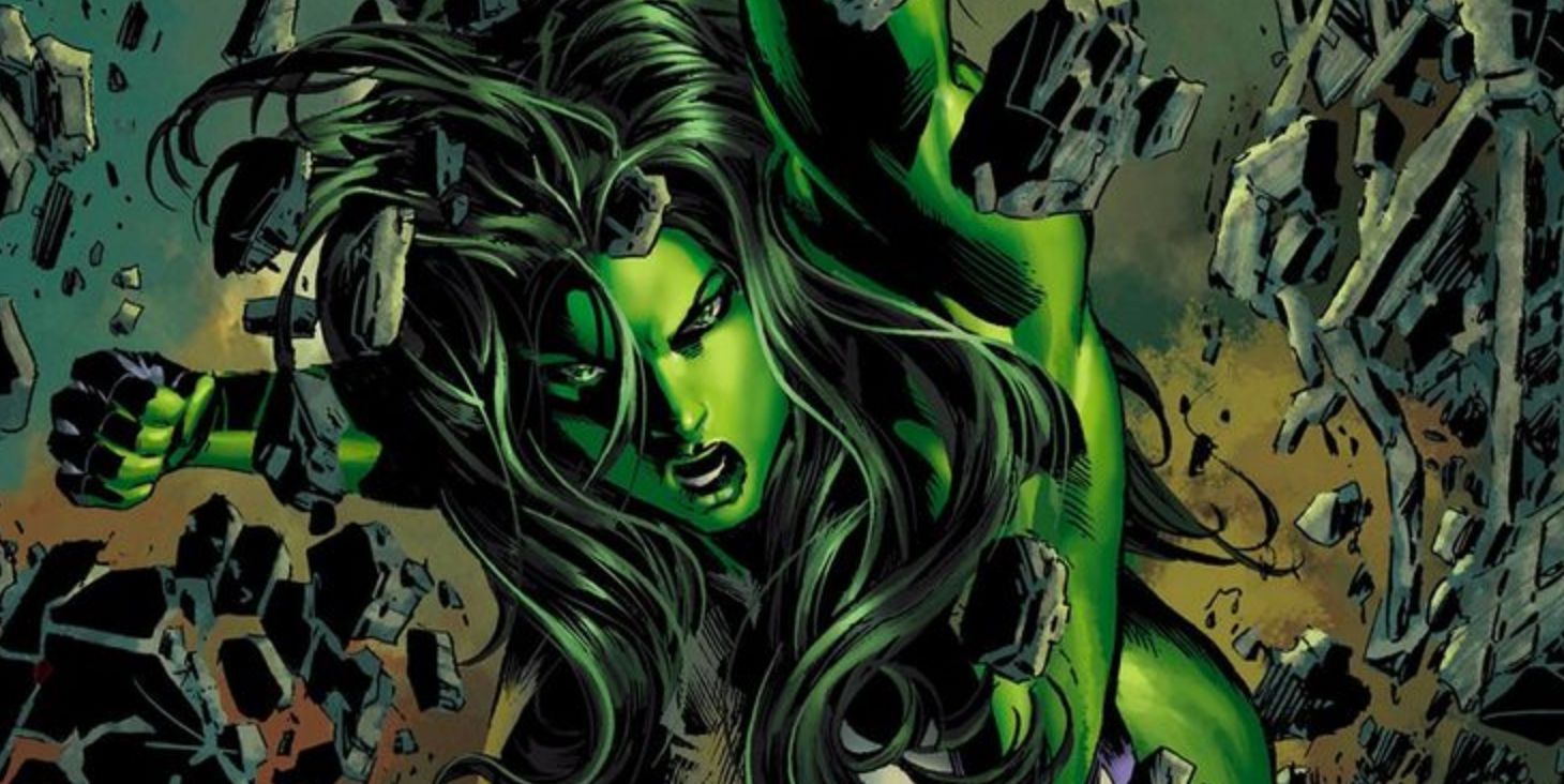Jennifer Walters como Mulher-Hulk na Marvel Comics