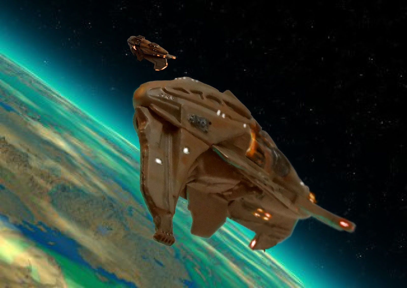 Kazon ship from Voyager