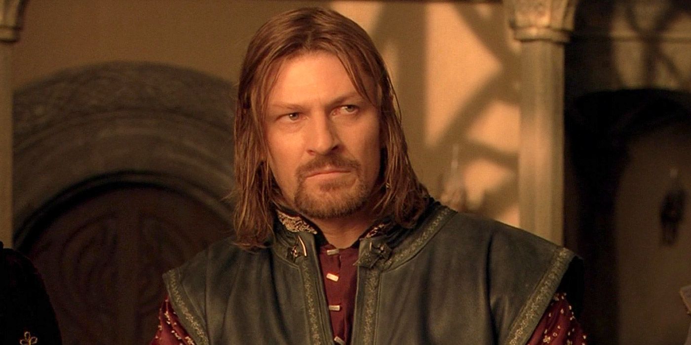 Boromir at the Council of Elrond in Fellowship of the Ring