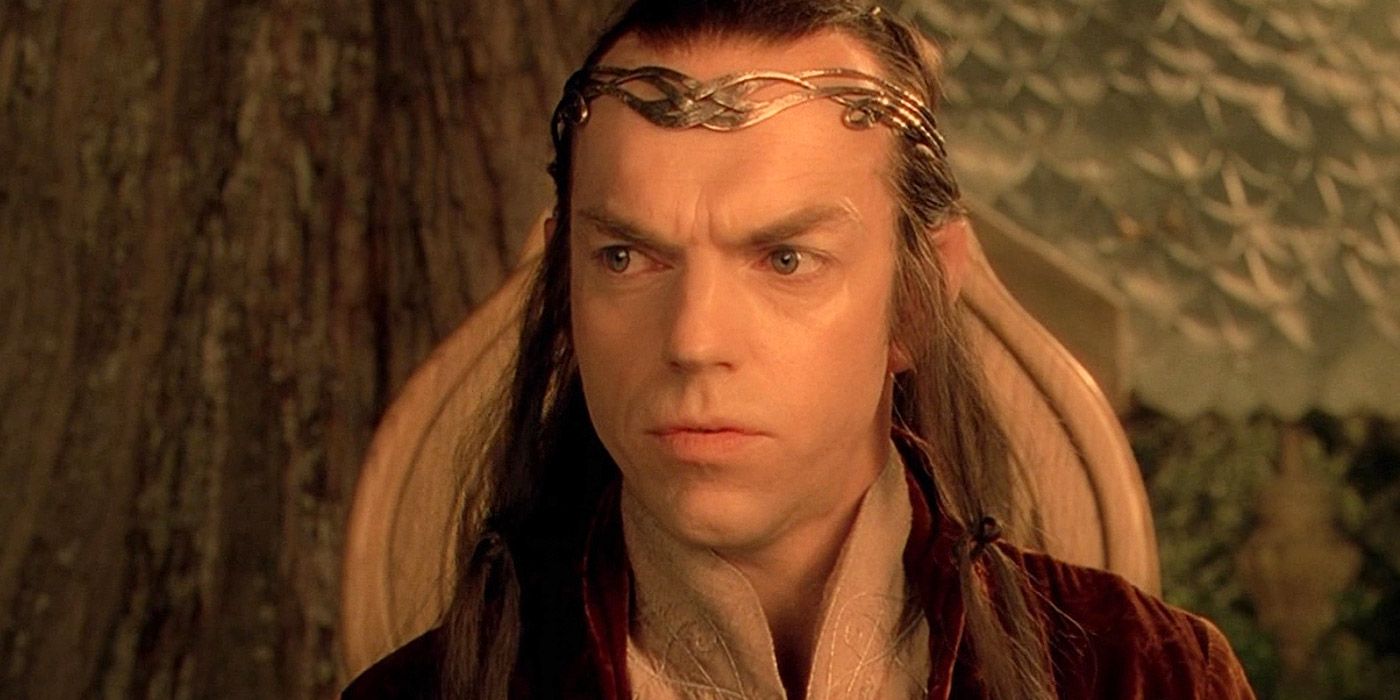 Elrond leads the Council to decide the fate of the One Ring in Fellowship of the Ring