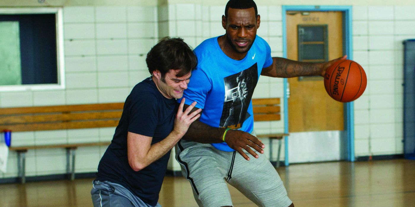 LeBron James and Bill Hader in Trainwreck