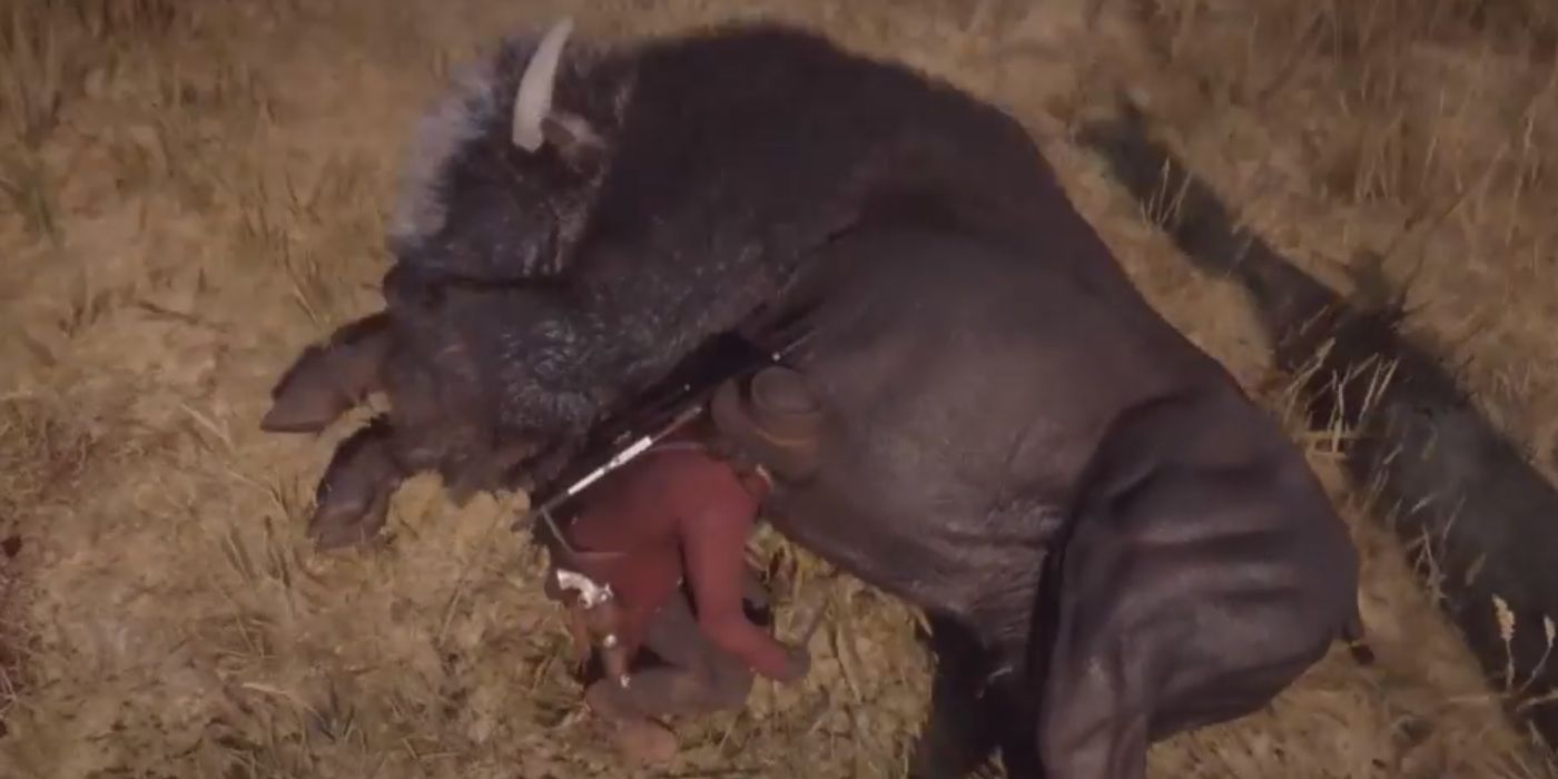 Legendary Bison in Red Dead Redemption 2