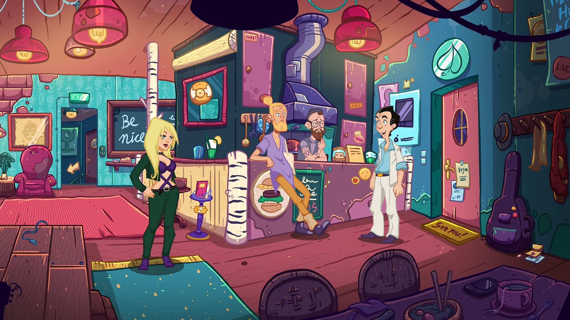 Leisure Suit Larry Wet Dreams Don&rsquo;t Die Bar