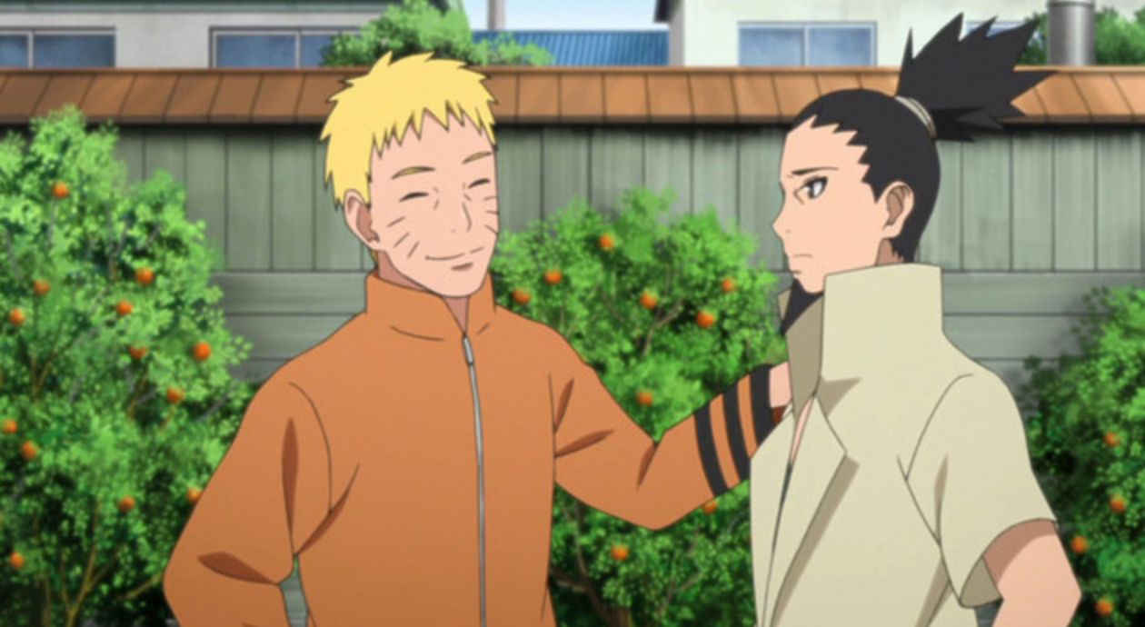 Naruto And Shikamaru In Boruto