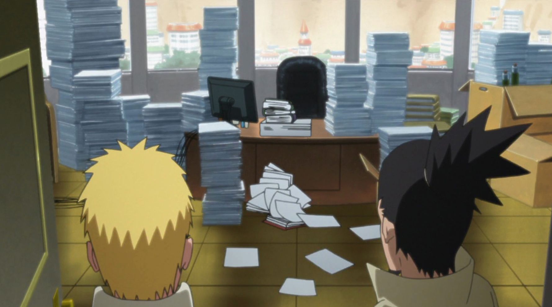 Naruto Sees All Of His Paperwork