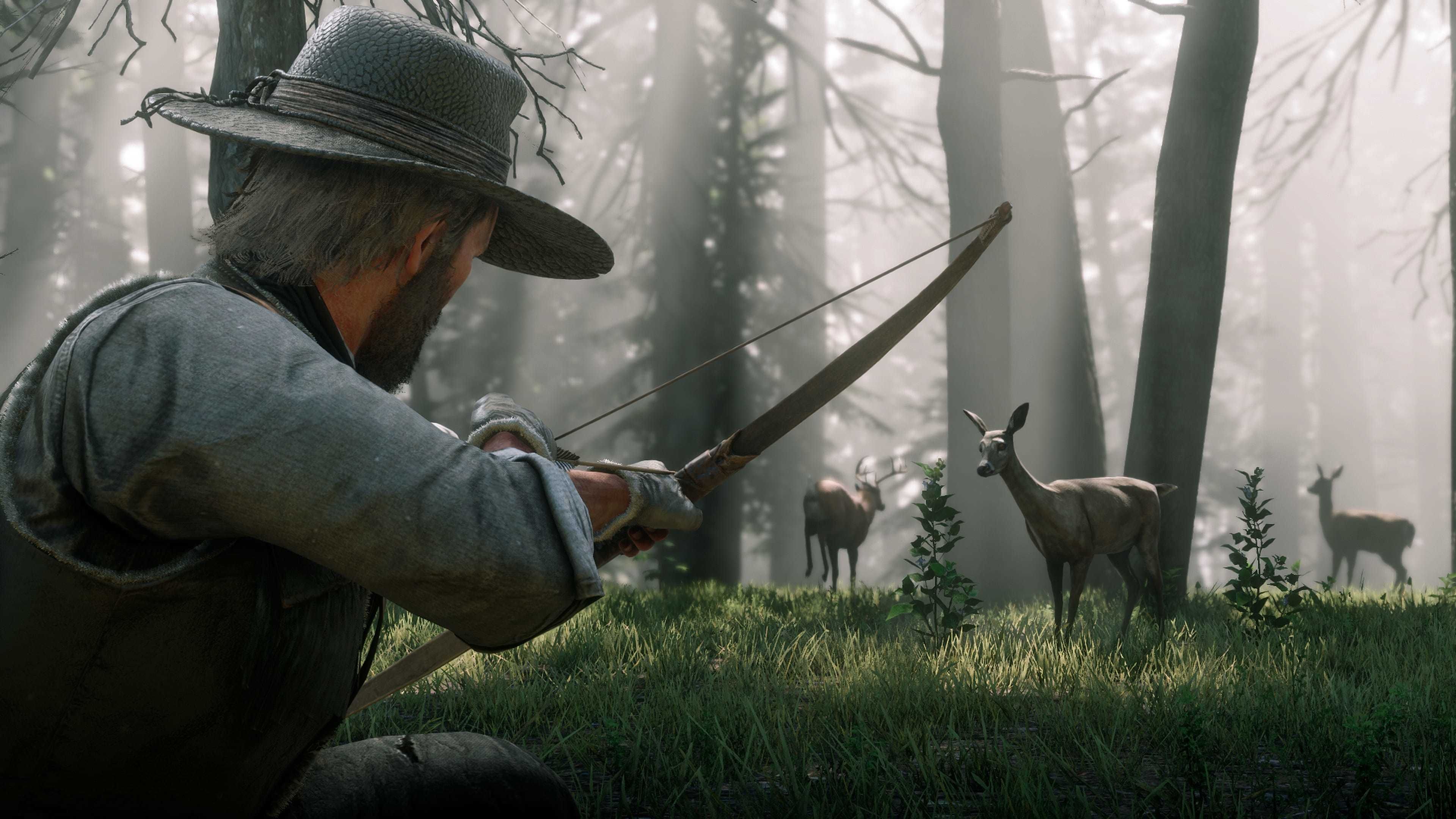 Red Dead Redemption 2 Hunting Bow and Arrow