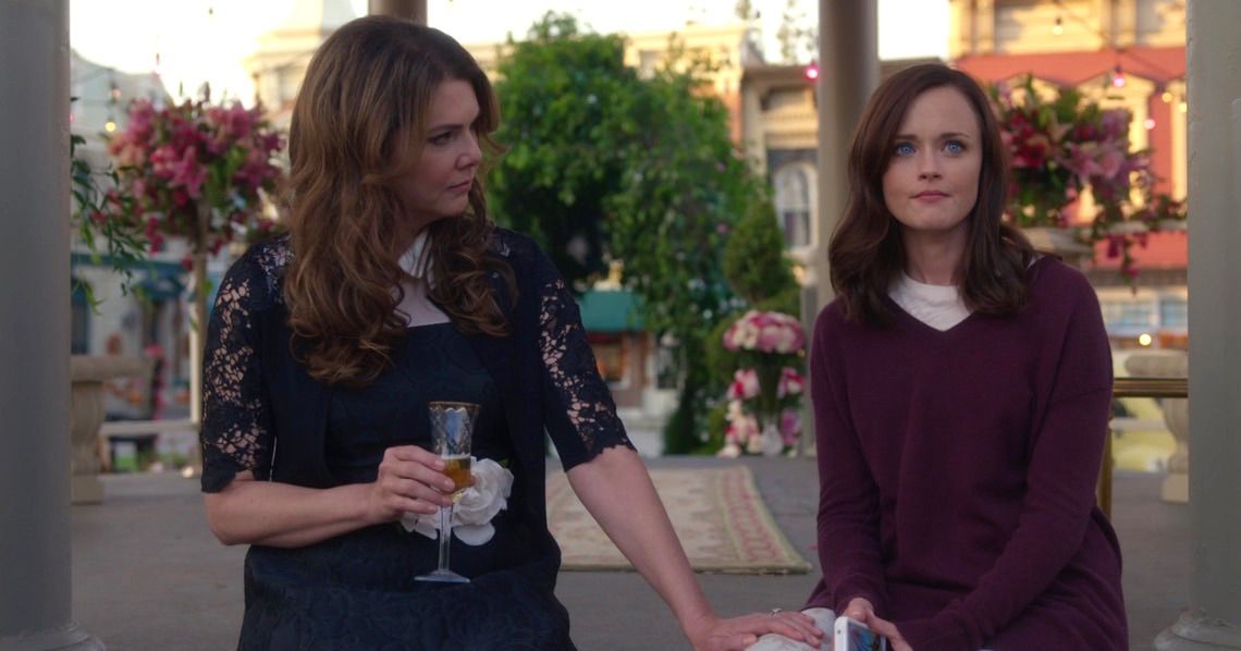 Rory and Lorelai Gilmore Girls Year in a Life finale