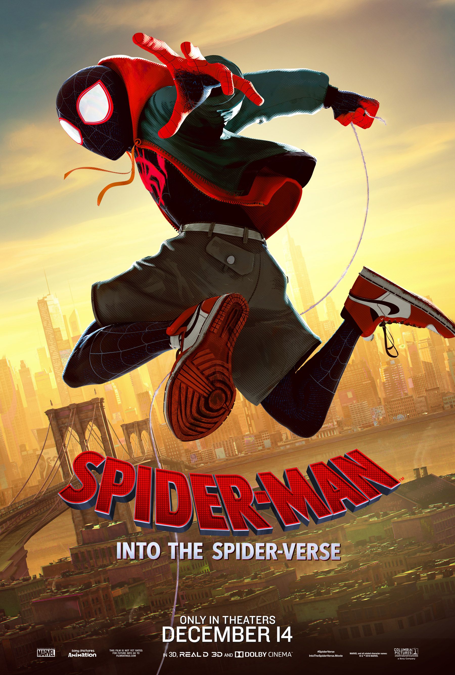 SPIDER MAN Into The Spider Verse Character Poster Miles Morales