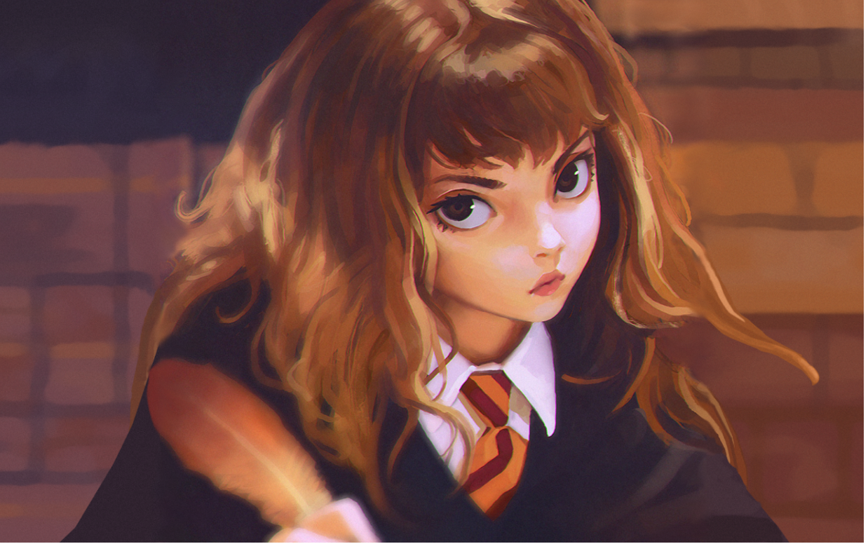 Download Class Photo Harry Potter Anime Wallpaper | Wallpapers.com