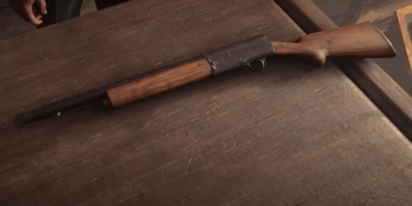 Semi-Automatic Shotgun Red Dead Redemption II