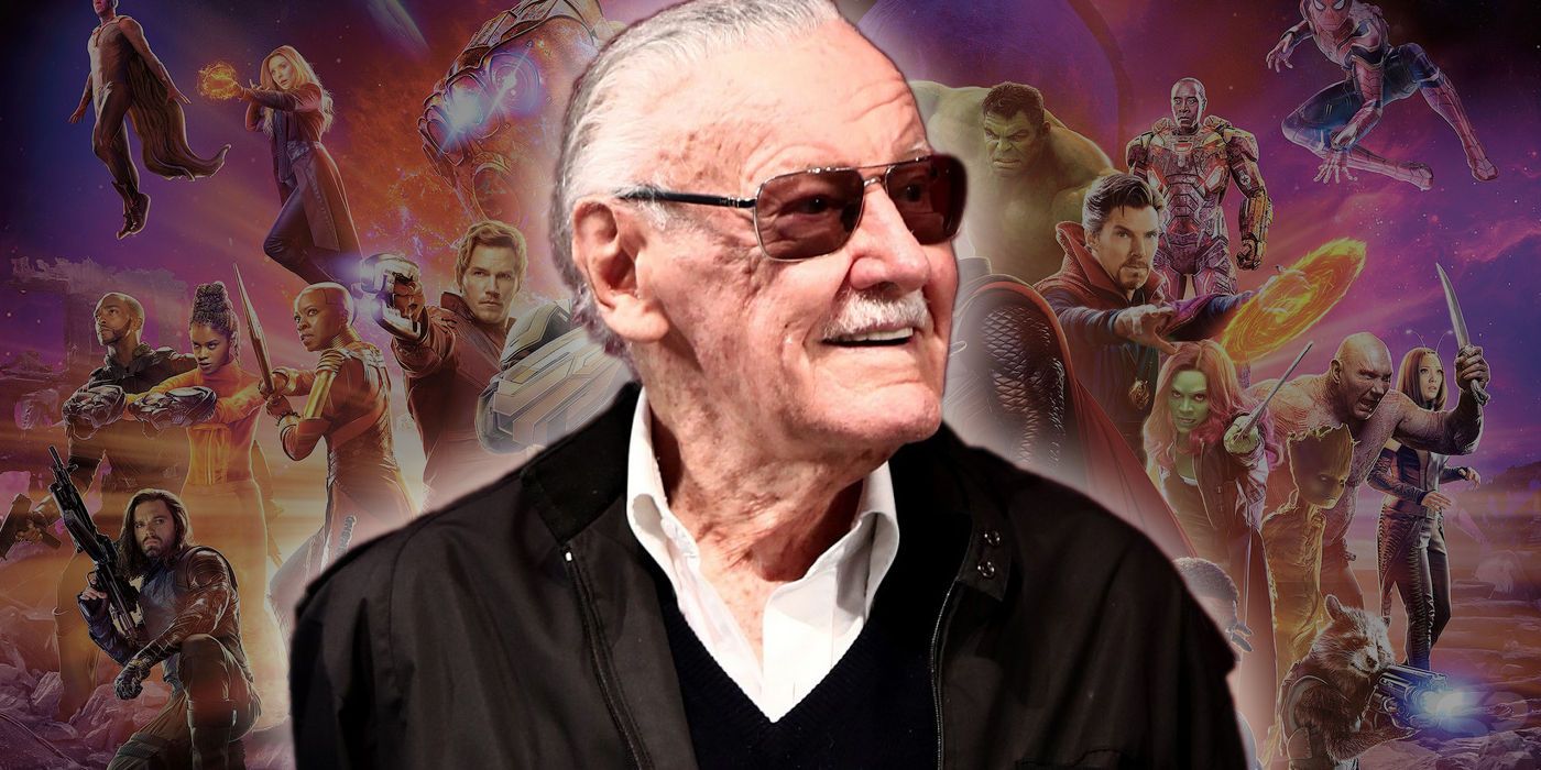 Stan Lee and Avengers Infinity War Background