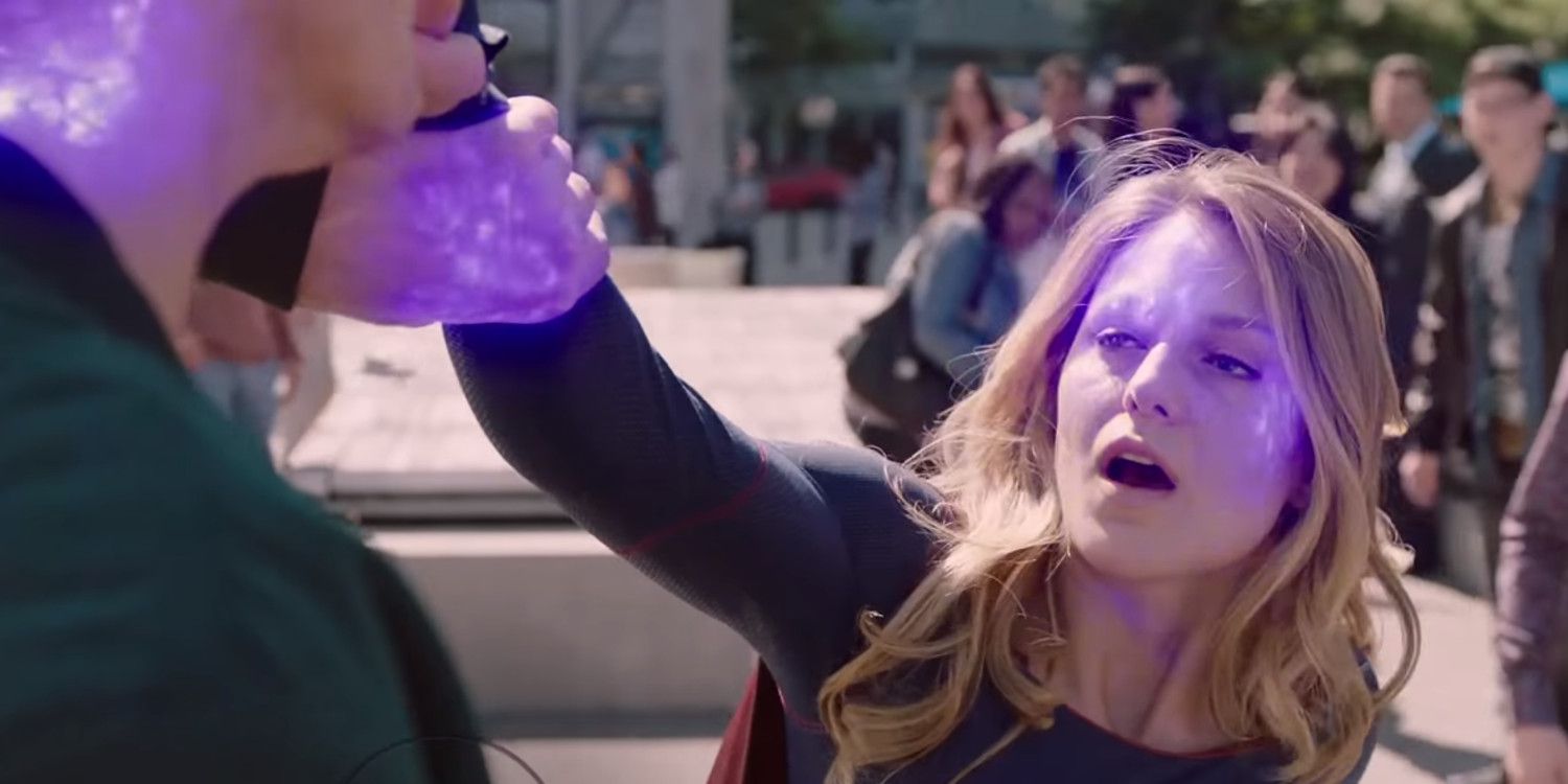 Supergirl Fights The Parasite in Parasdise Lost