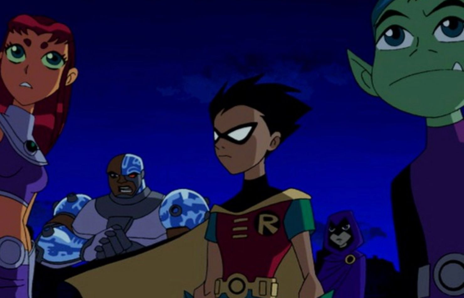 Teen Titans Animated Team