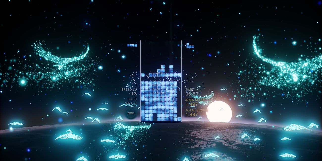 Tetris Effect Screenshot