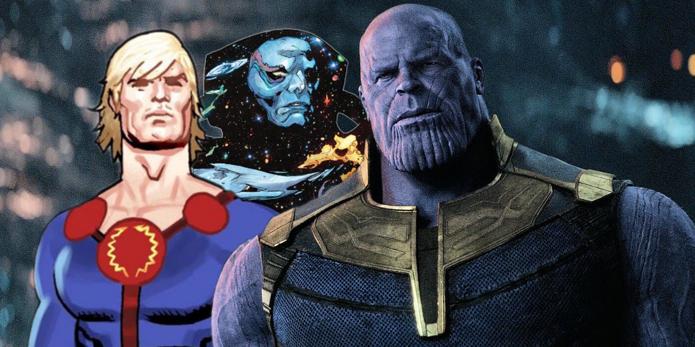 Thanos Origin Book Teases MCU Eternals, Deviants, Eternity & Death