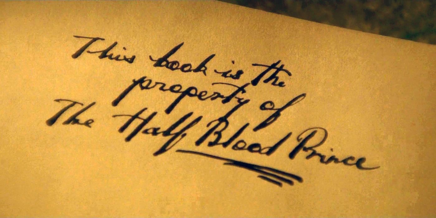 The Half Blood Prince's Potion Book-Harry Potter and the Half Blood Prince