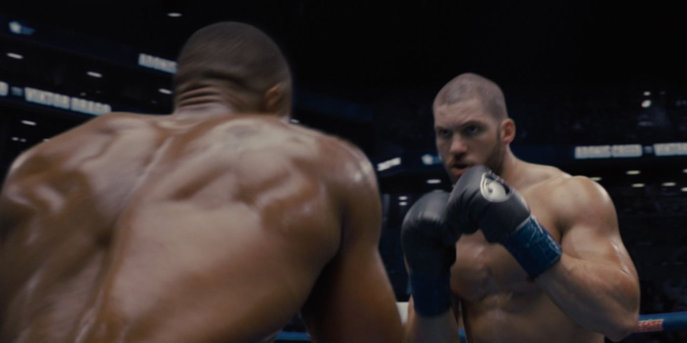 Viktor Drago vs Adonis Creed in Creed 2