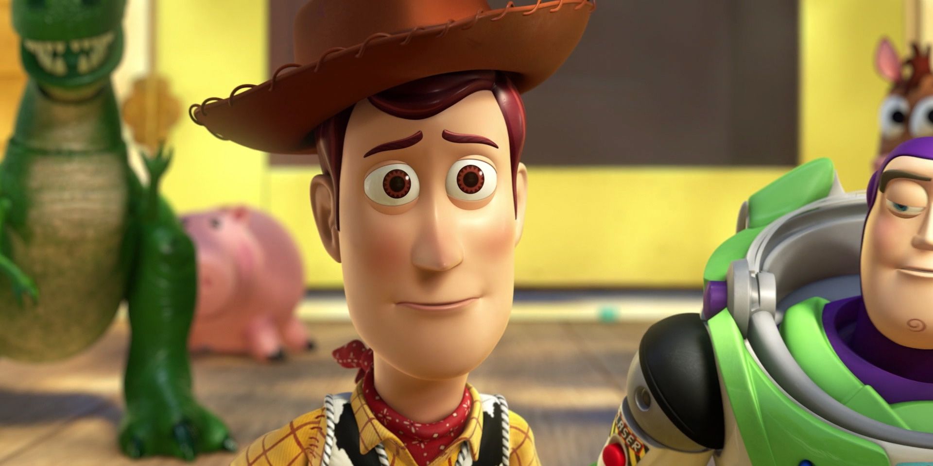 Woody in Toy Story 3 ending