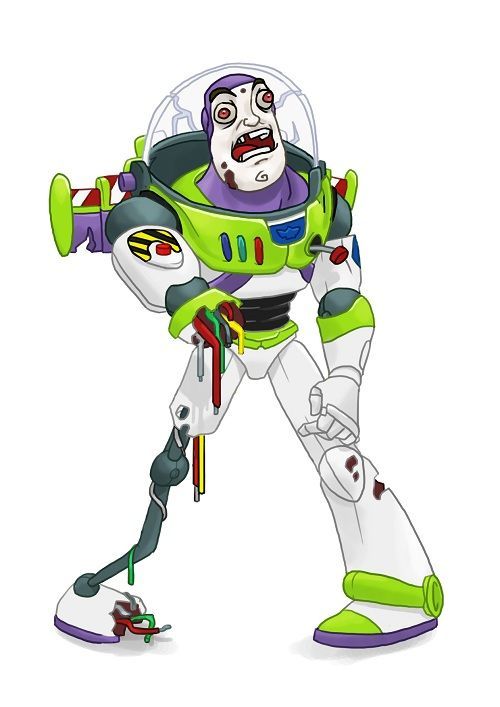 Zombie Buzz Lightyear