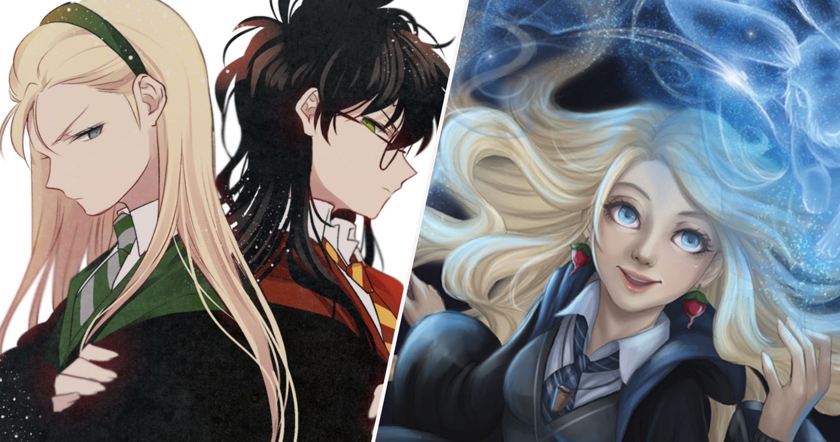 If Harry Potter was Anime - Fan Art - Media Chomp