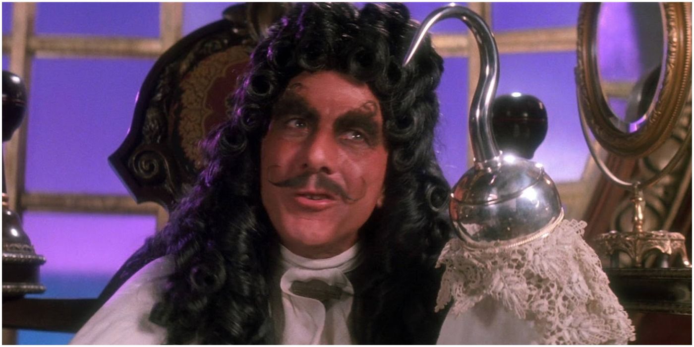 1991 - Hook - Movie Set PICTURED: DUSTIN HOFFMAN as Capt. Hook