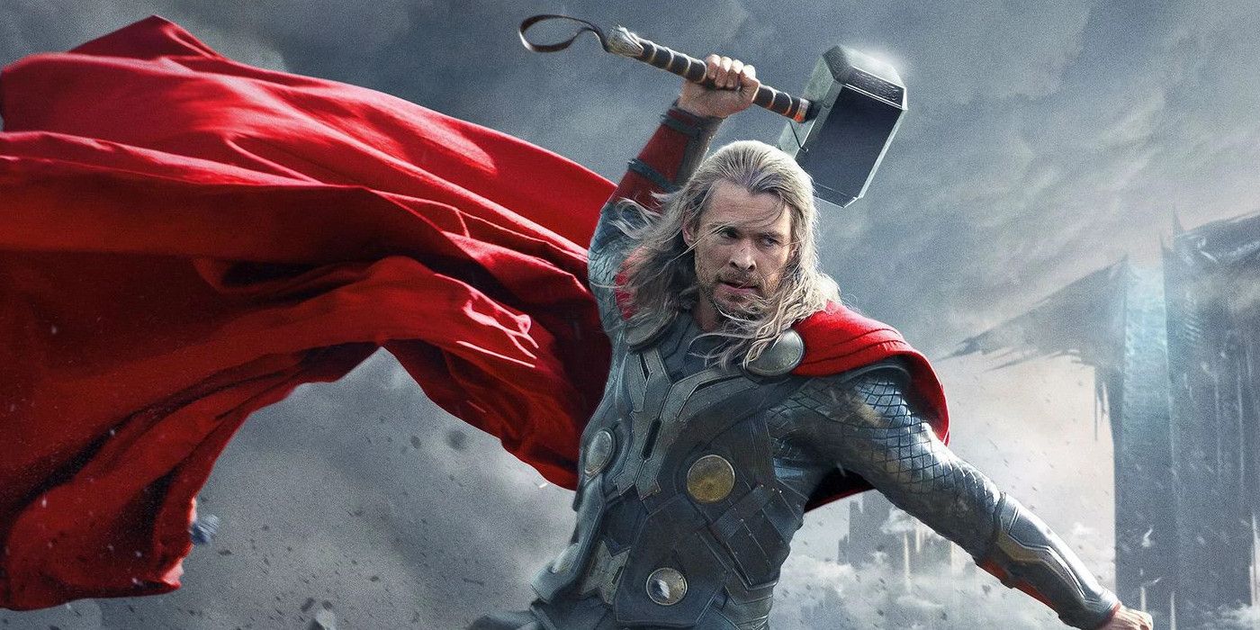 thor throwing his hammer