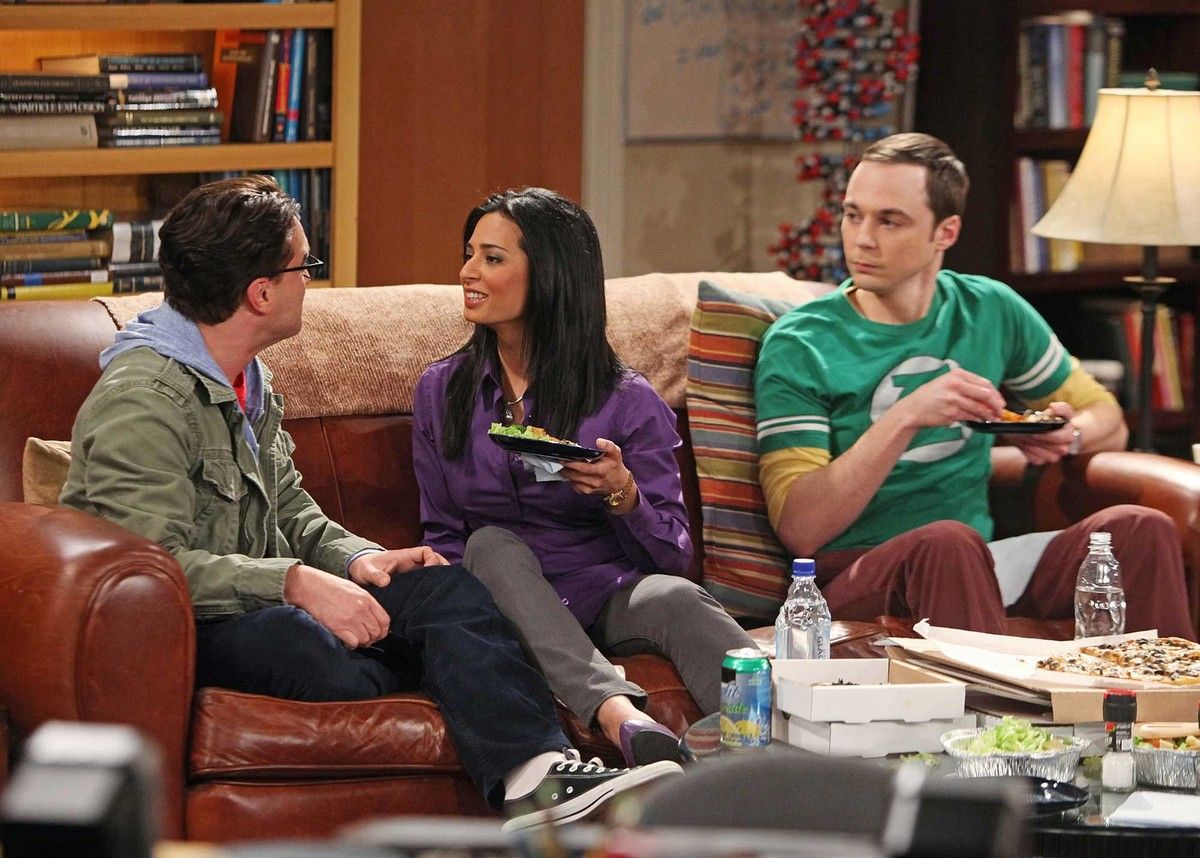 The Big Bang Theory Priya and Leonard