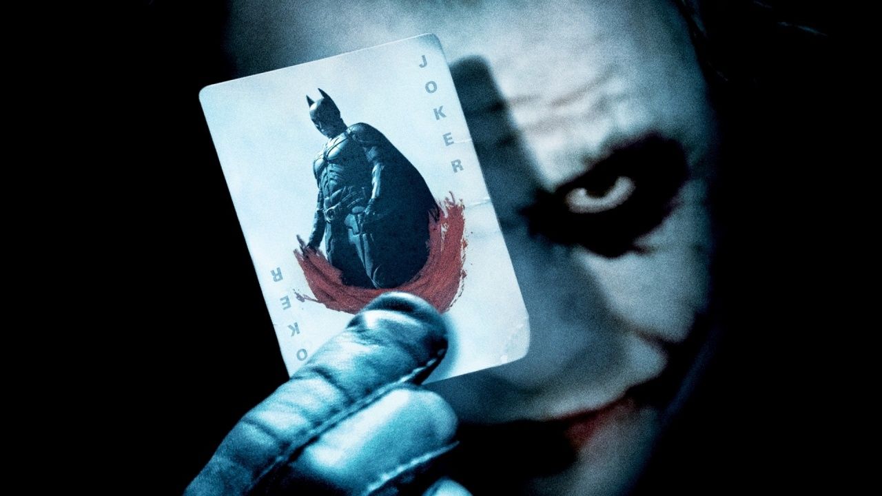 4 Heath Ledger Joker Batman Playing Card