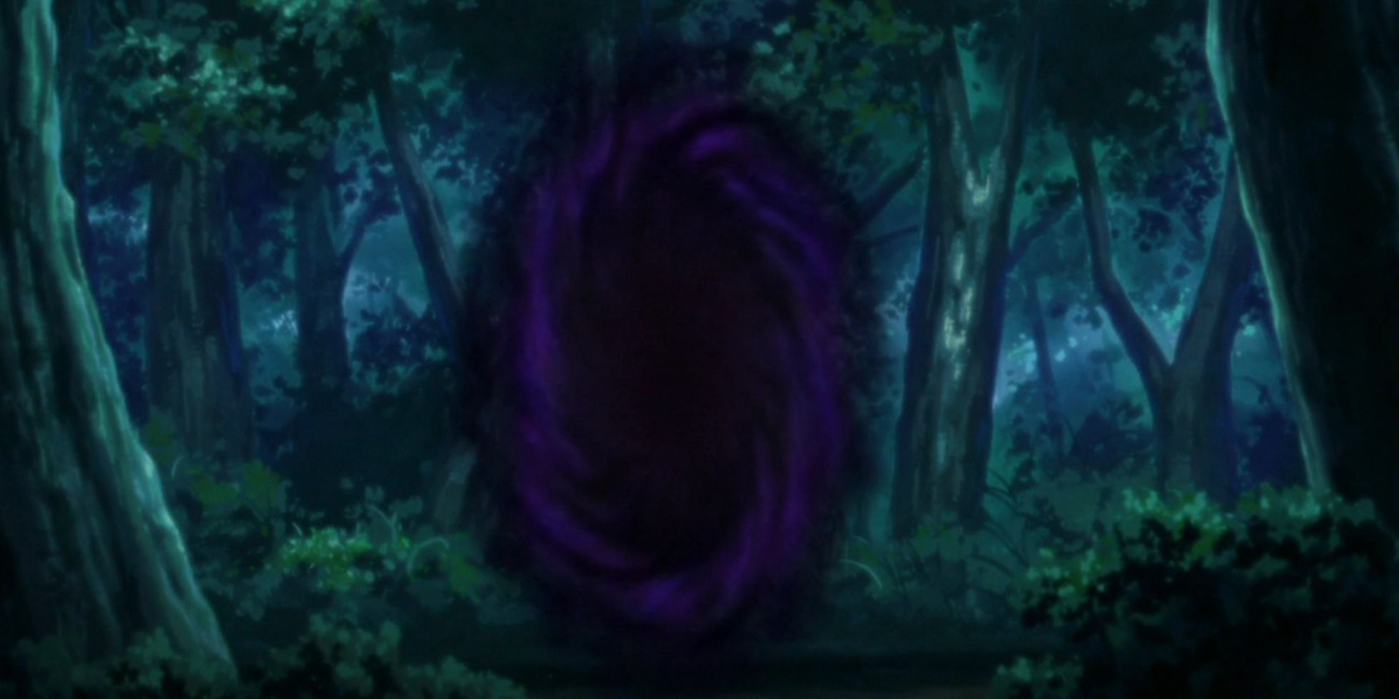 A portal opens in the woods in Boruto