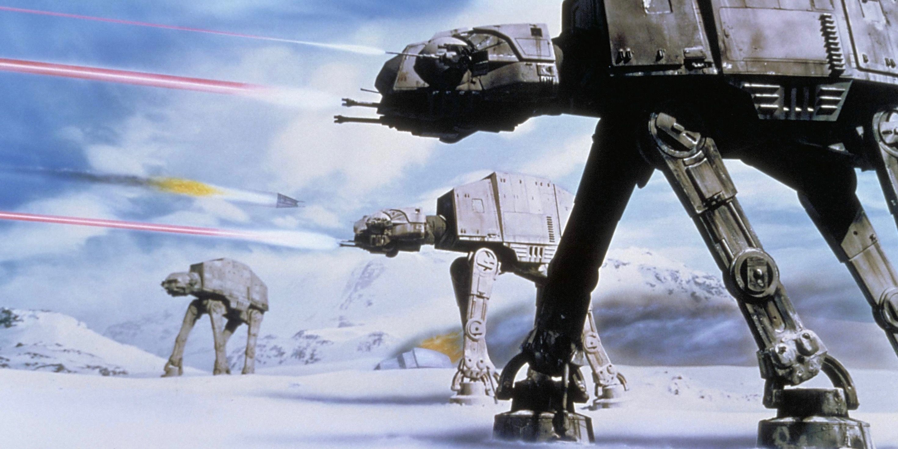 AT-AT in Star Wars Episode V The Empire Strikes Back