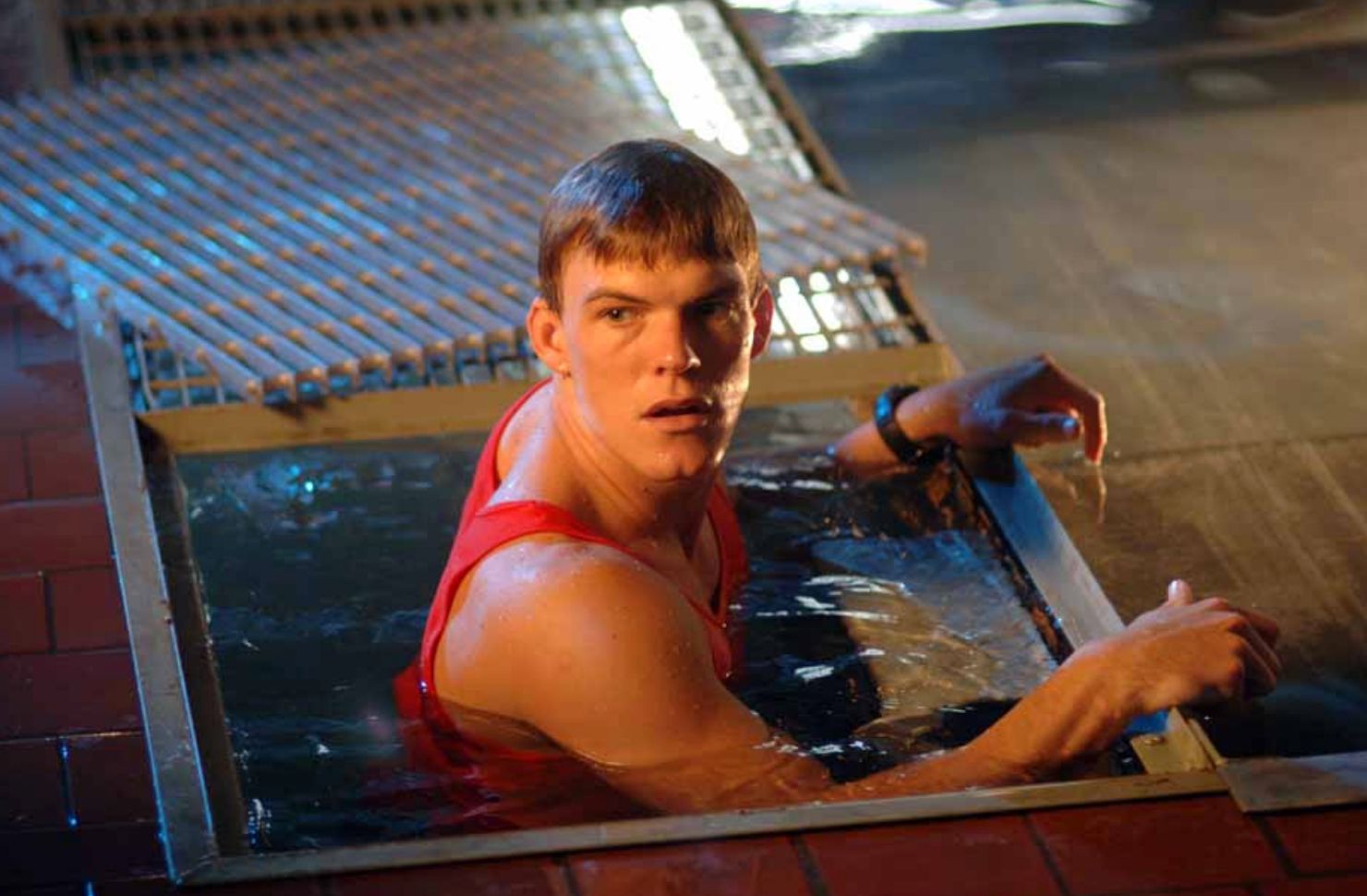 Alan Ritchson As Aquaman In Smallville